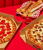 BOOK IT Bundle - 2 Large Pizzas and Breadsticks