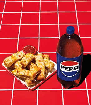 Cheese Sticks & a 2 Liter